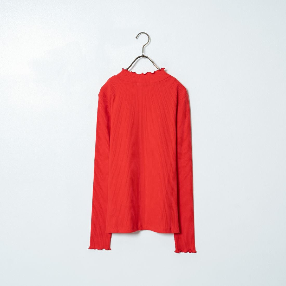 Jf Ready Made [ジェイエフレディメイド] ランダムテレコメローハイネックTシャツ [3005103] 301 ﾚｯﾄﾞ