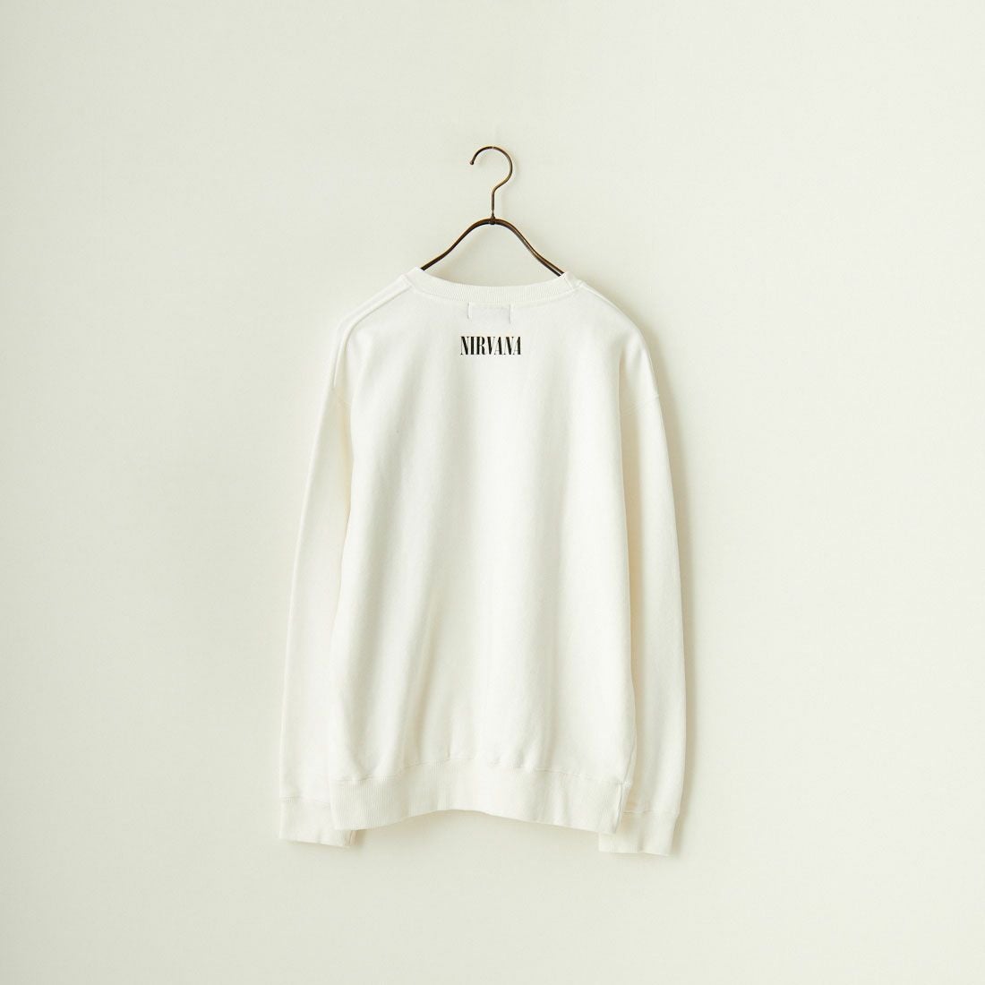 GOOD ROCK SPEED [グッドロックスピード] 別注 NIRVANA プリントスウェット [INTN-021-JF] WHITE
