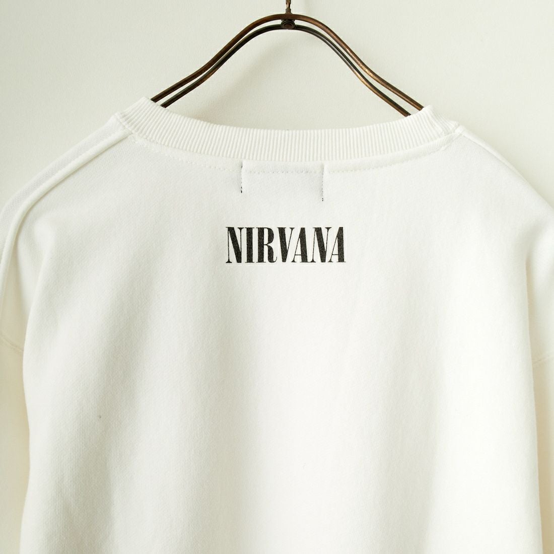 GOOD ROCK SPEED [グッドロックスピード] 別注 NIRVANA プリントスウェット [INTN-021-JF] WHITE