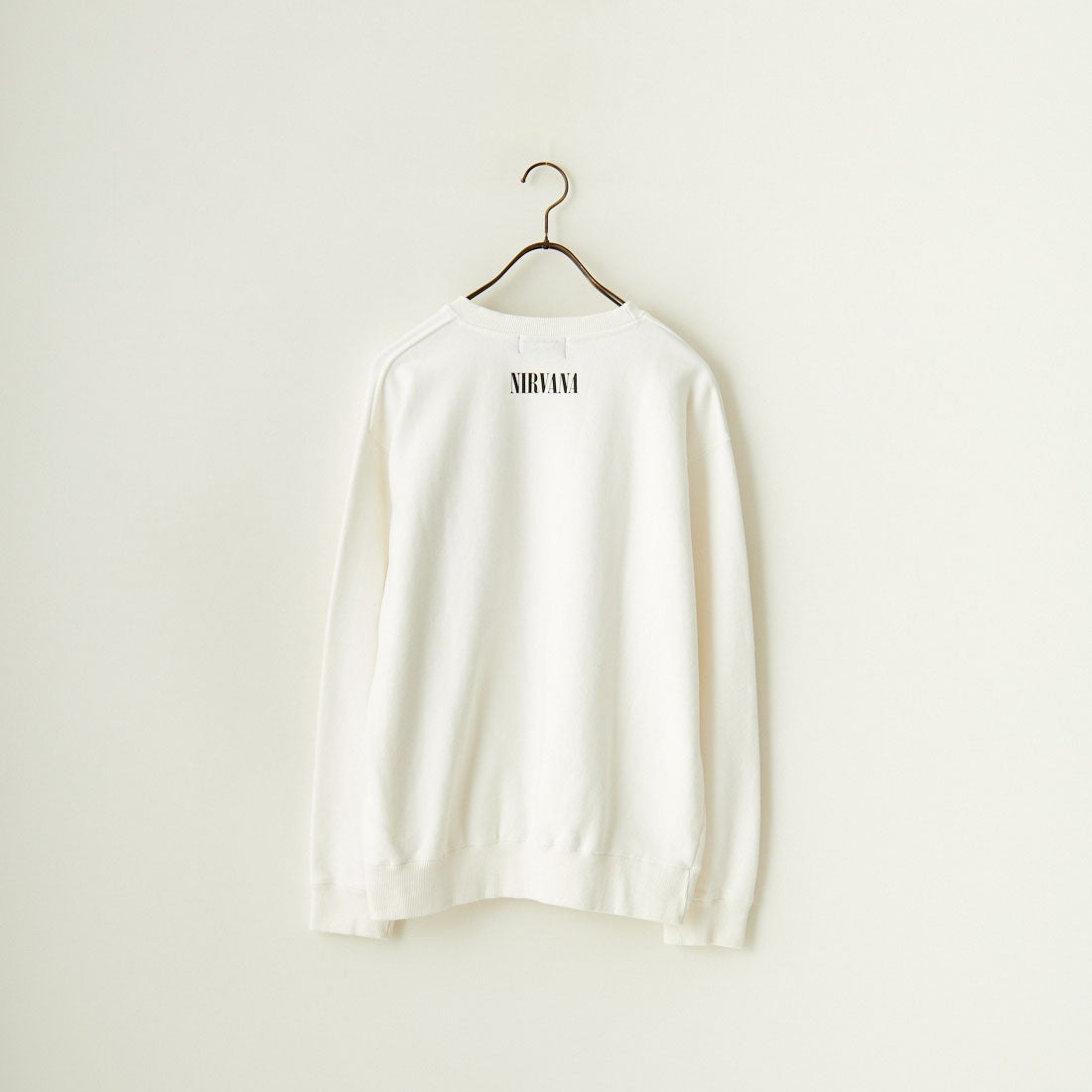 GOOD ROCK SPEED [グッドロックスピード] 別注 NIRVANA プリントスウェット [INTN-021-JF] WHITE