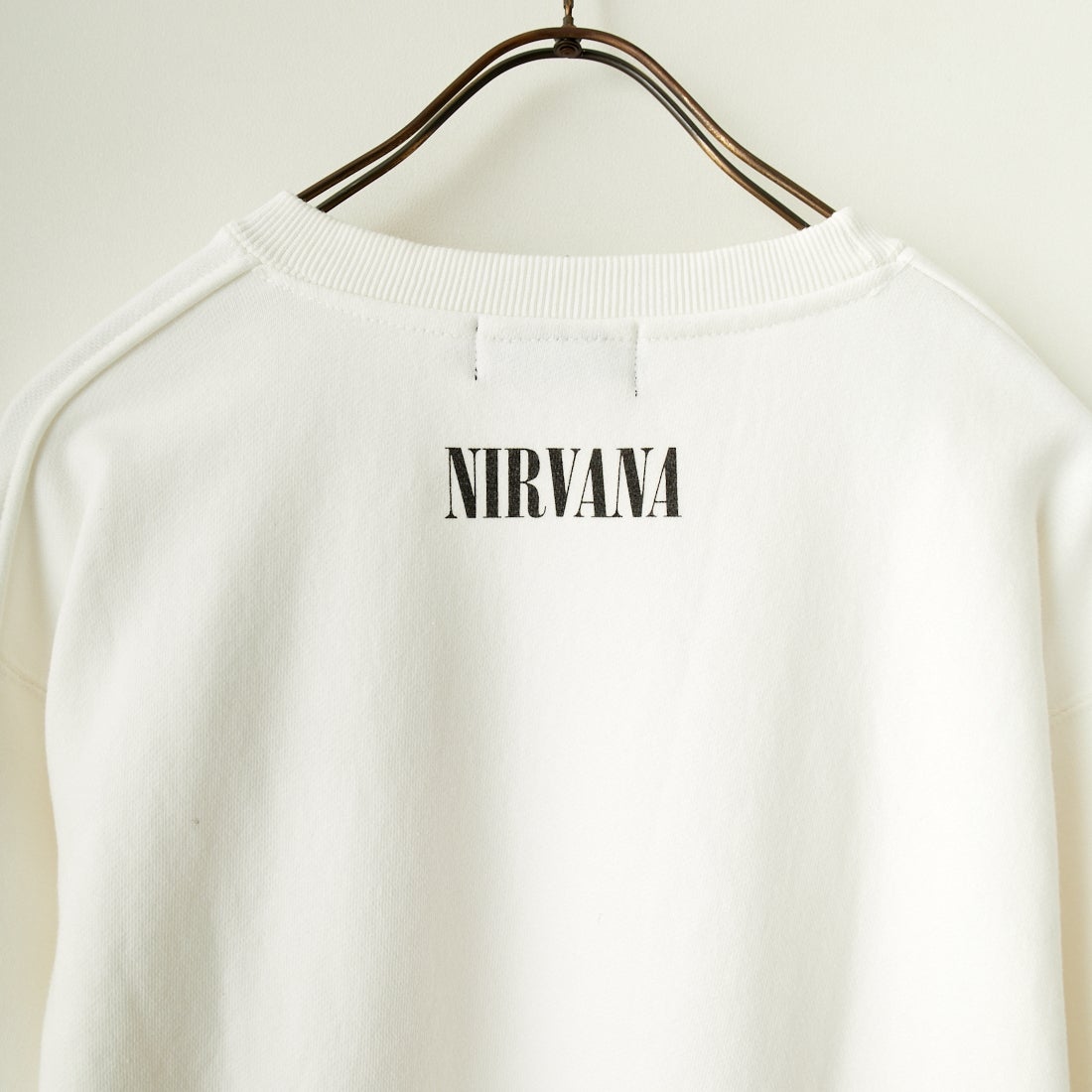 GOOD ROCK SPEED [グッドロックスピード] 別注 NIRVANA プリントスウェット [INTN-021-JF] WHITE