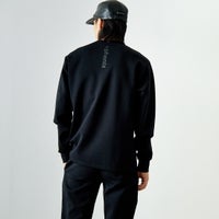 BLACK&&モデル身長：179cm 着用サイズ：L&&