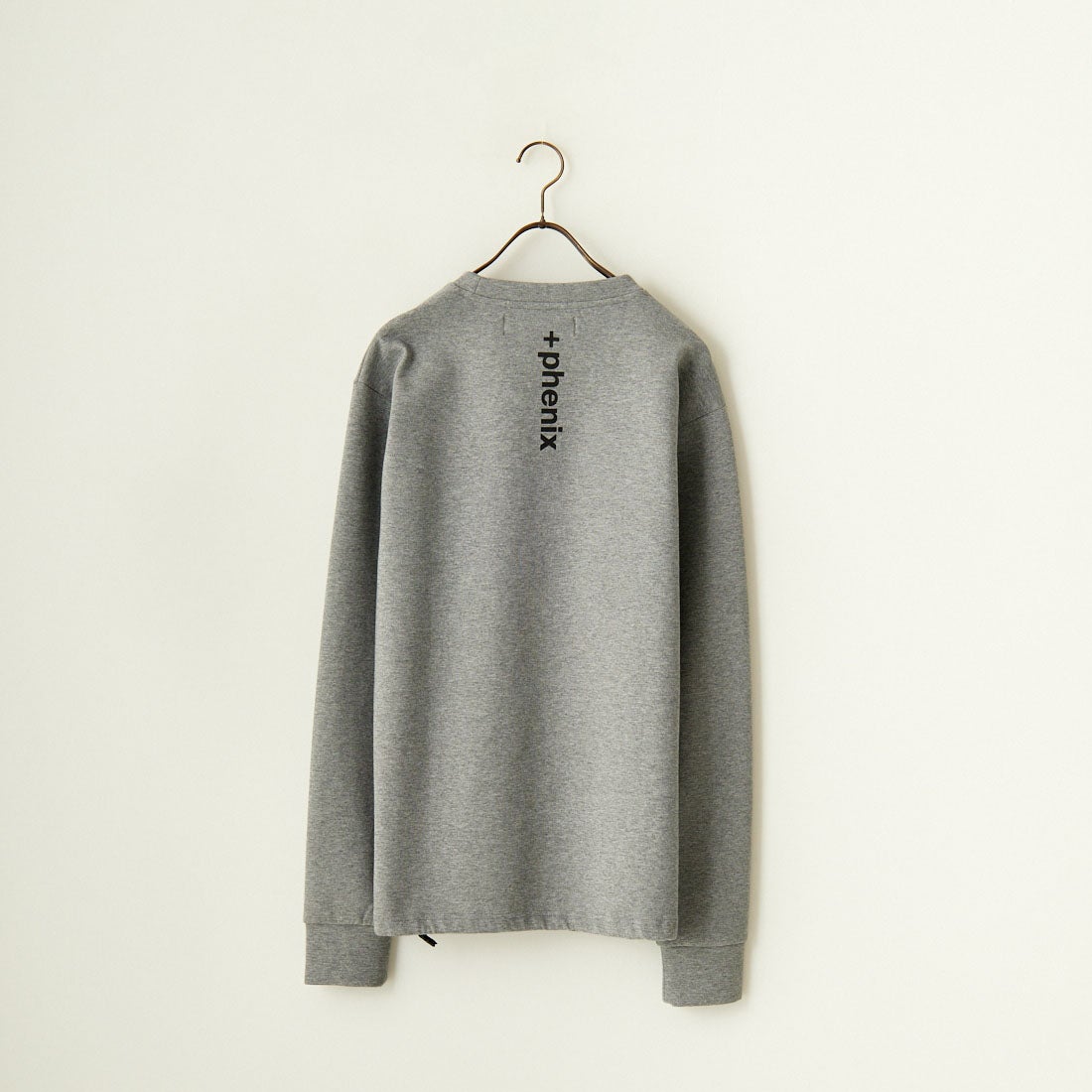 phenix [プラスフェニックス] 別注 ダンボールニット クルーネック