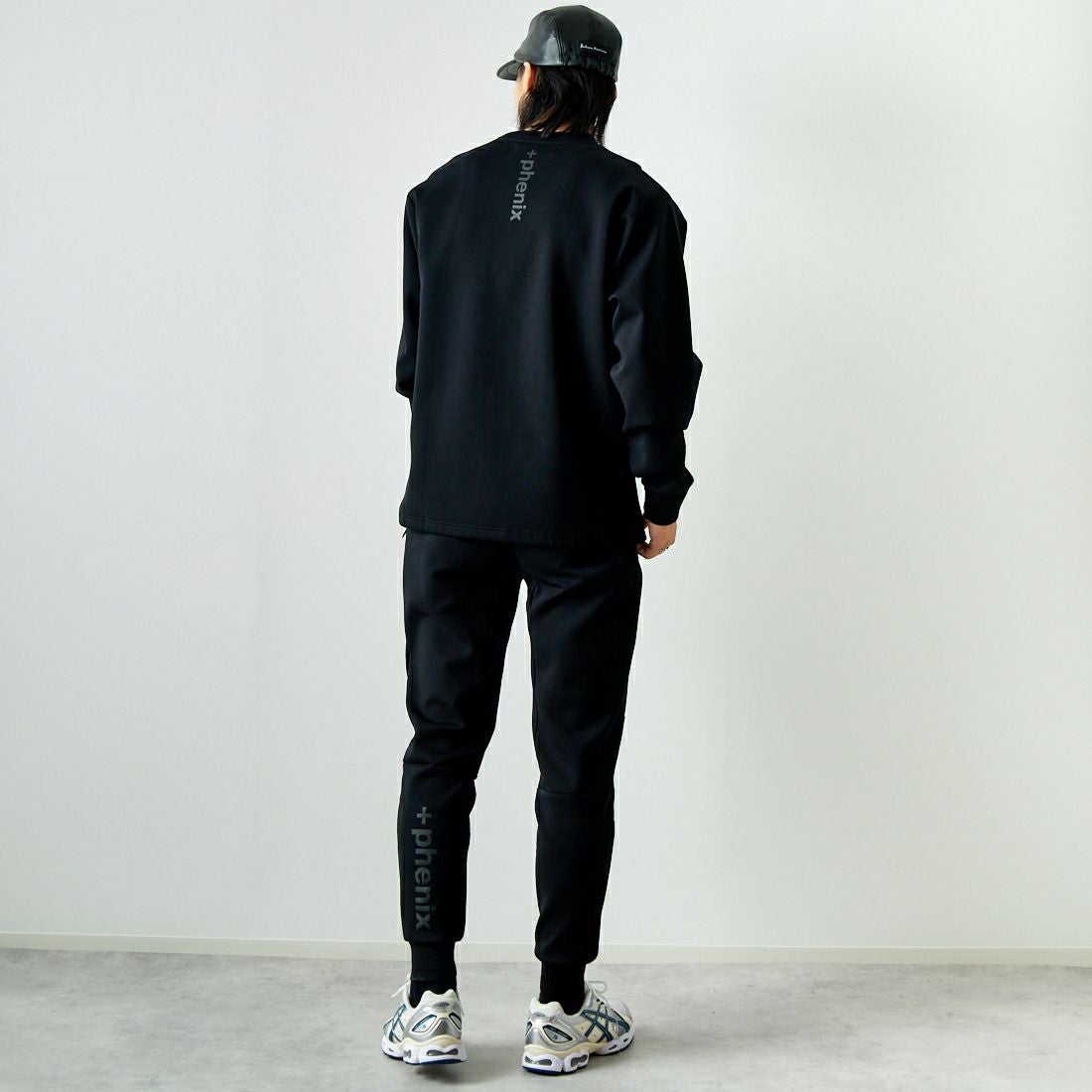 phenix [プラスフェニックス] 別注 ダンボールニット クルーネック