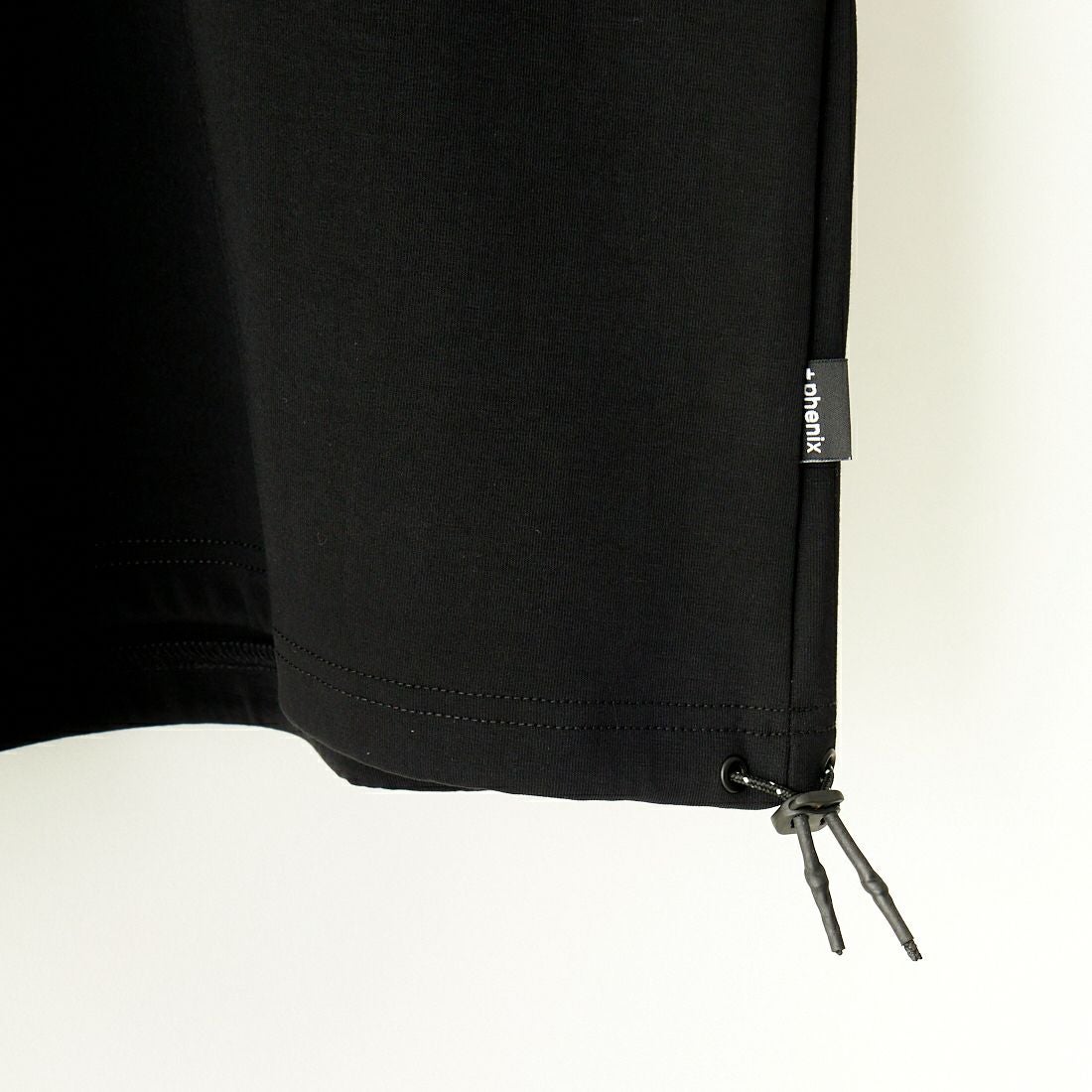 +phenix [プラスフェニックス] 別注 ダンボールニット クルーネックスウェット [POO-24039IN-JF] BLACK