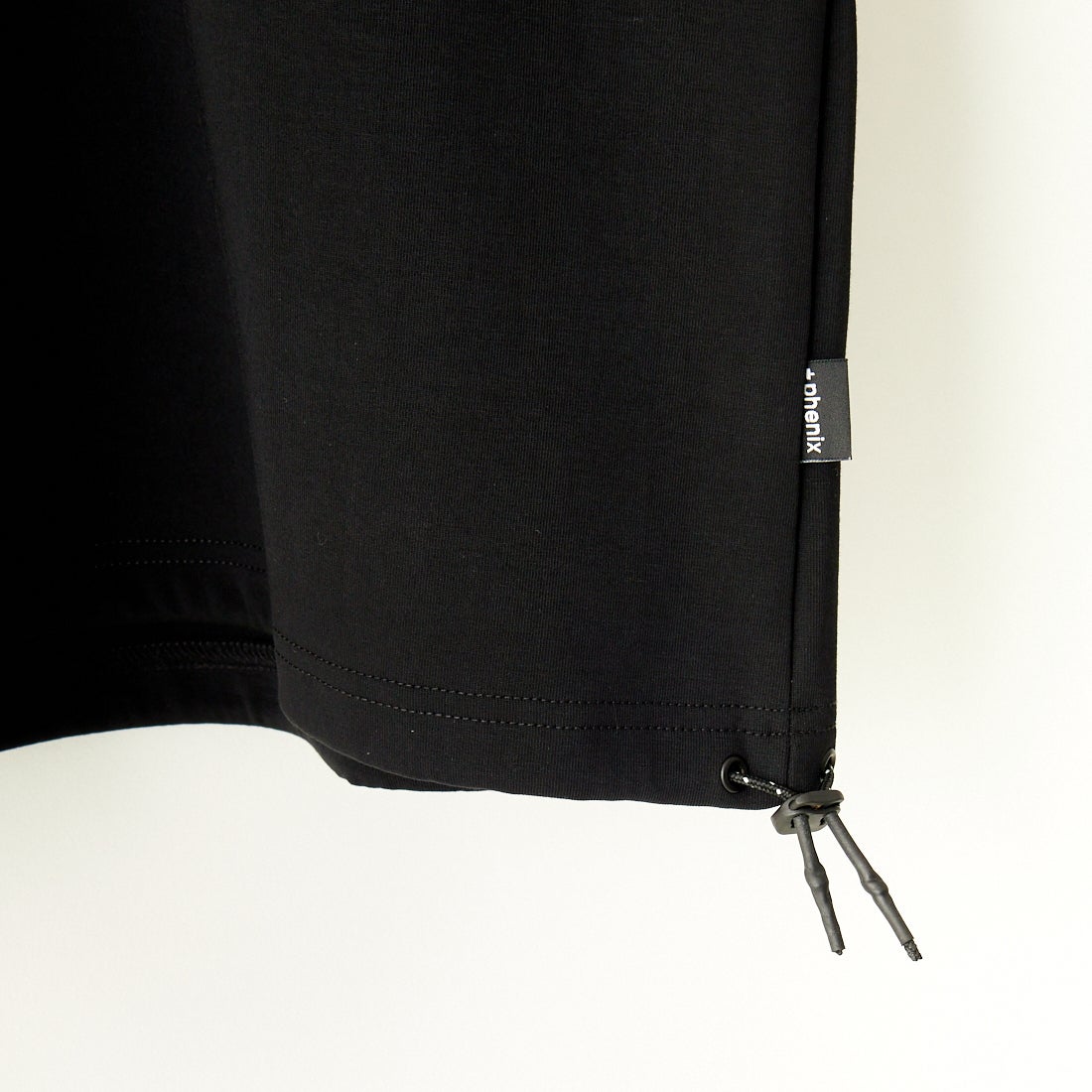 +phenix [プラスフェニックス] 別注 ダンボールニット クルーネックスウェット [POO-24039IN-JF] BLACK