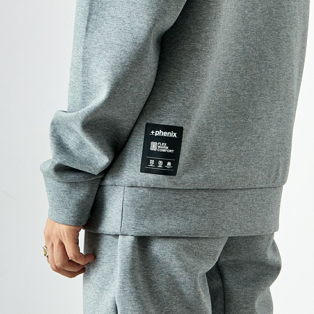 phenix [プラスフェニックス] 別注 ダンボールニット スウェット