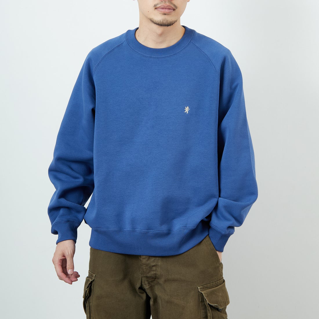 LT.BLUE&&モデル身長：168cm 着用サイズ：M&&