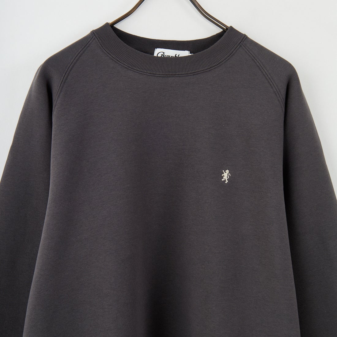 Gymphlex [ジムフレックス] スウィングスリーブ クルーネックスウェット [GY-C0292TCF] CHARCOAL