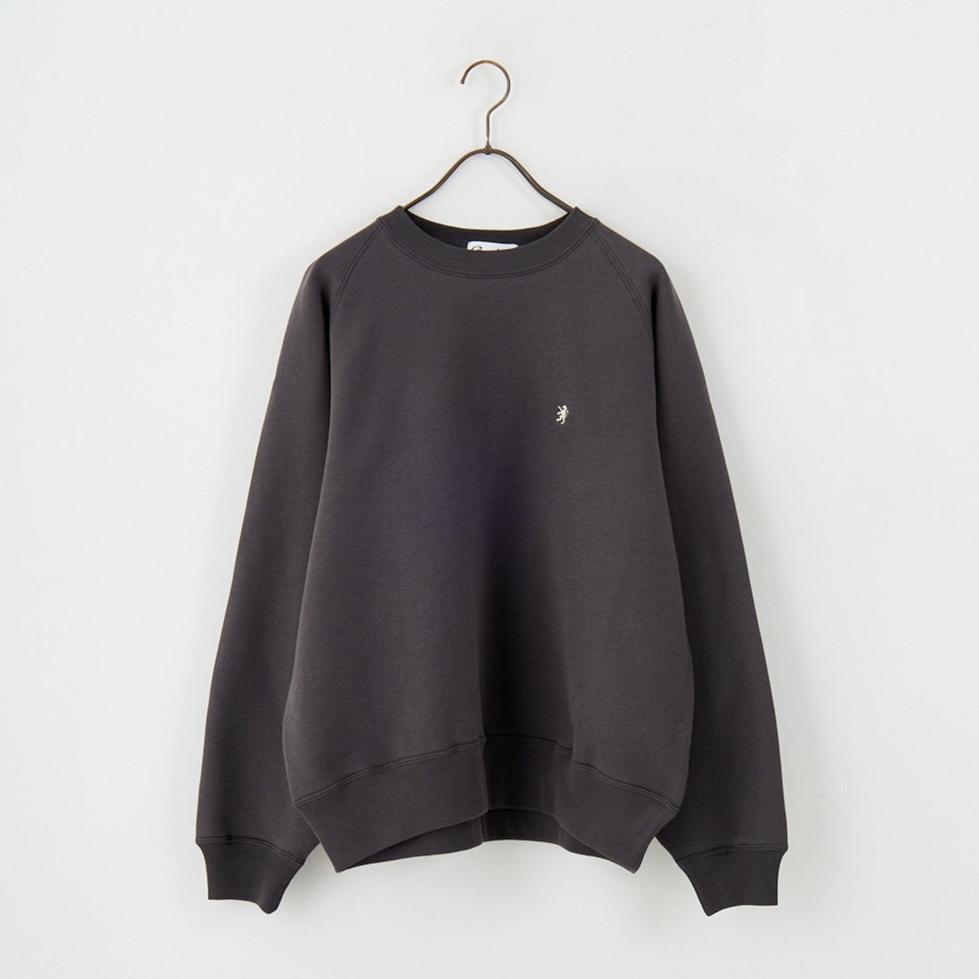 Gymphlex [ジムフレックス] スウィングスリーブ クルーネックスウェット [GY-C0292TCF] CHARCOAL