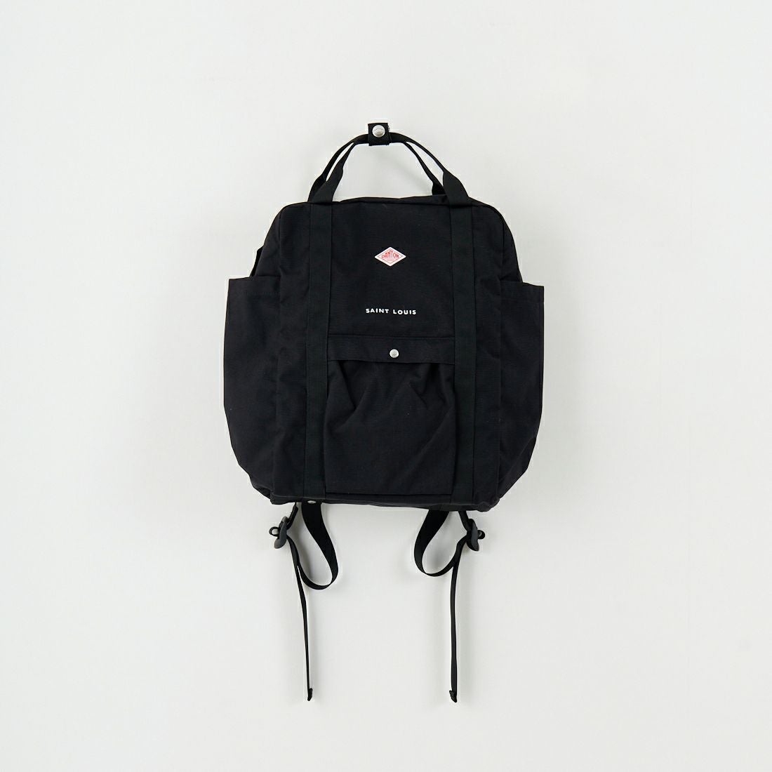 DANTON [ダントン] コーデュラナイロン 2WAYスクエアバッグ SAINT LOUIS [SAINT-LOUIS] BLACK