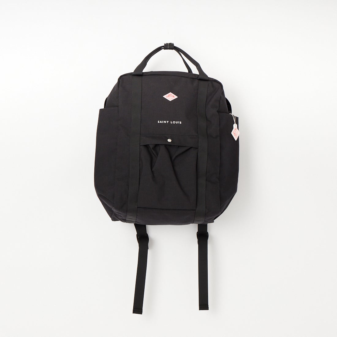 DANTON [ダントン] コーデュラナイロン 2WAYスクエアバッグ SAINT LOUIS [SAINT-LOUIS] BLACK