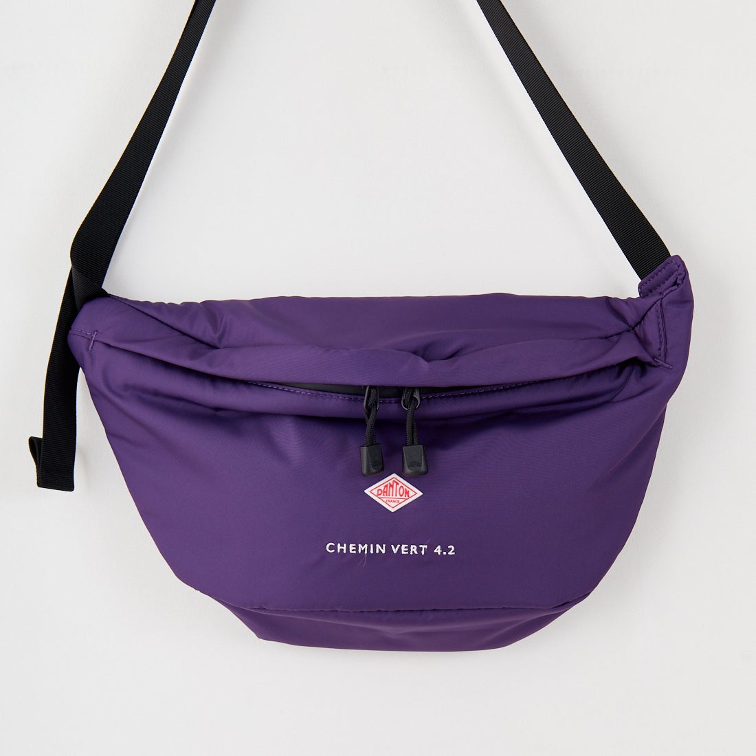 DANTON [ダントン] ポリエステルタフタ スリングバッグ [CHEMIN-VERT-42] PURPLE