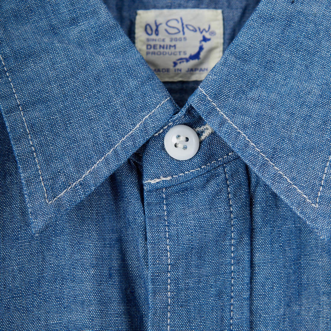 orSlow [オアスロウ] シャンブレーワークシャツ [01-8064] 84 CHAMBRA
