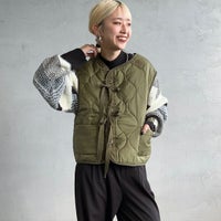 KHAKI&&モデル身長：150cm 着用サイズ：S&&