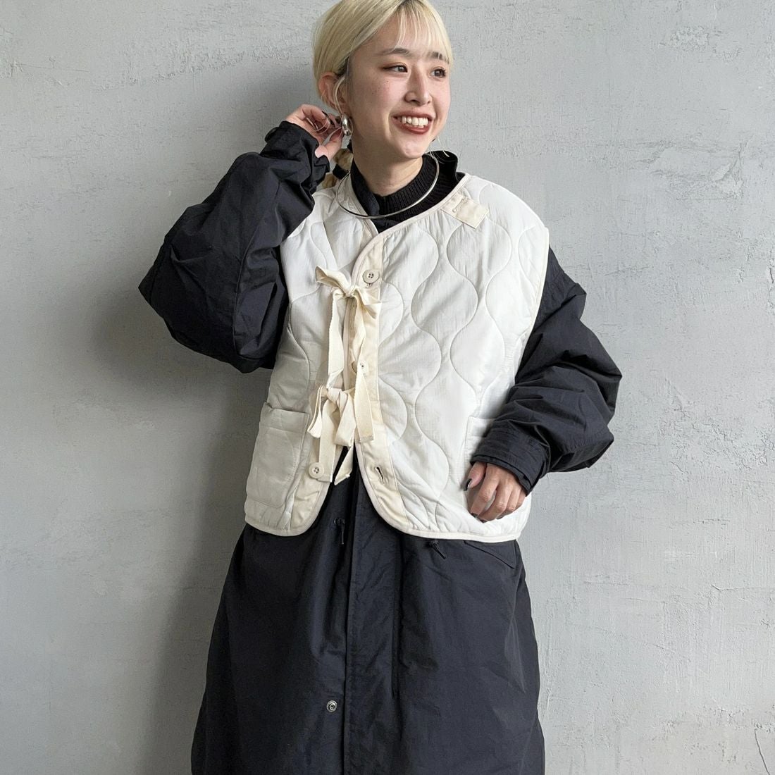 IVORY&&モデル身長：150cm 着用サイズ：S&&