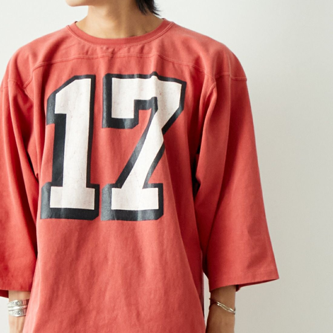 JACKSON MATISSE [ジャクソンマティス] 17 フットボールTシャツ [JM24AW002] RED