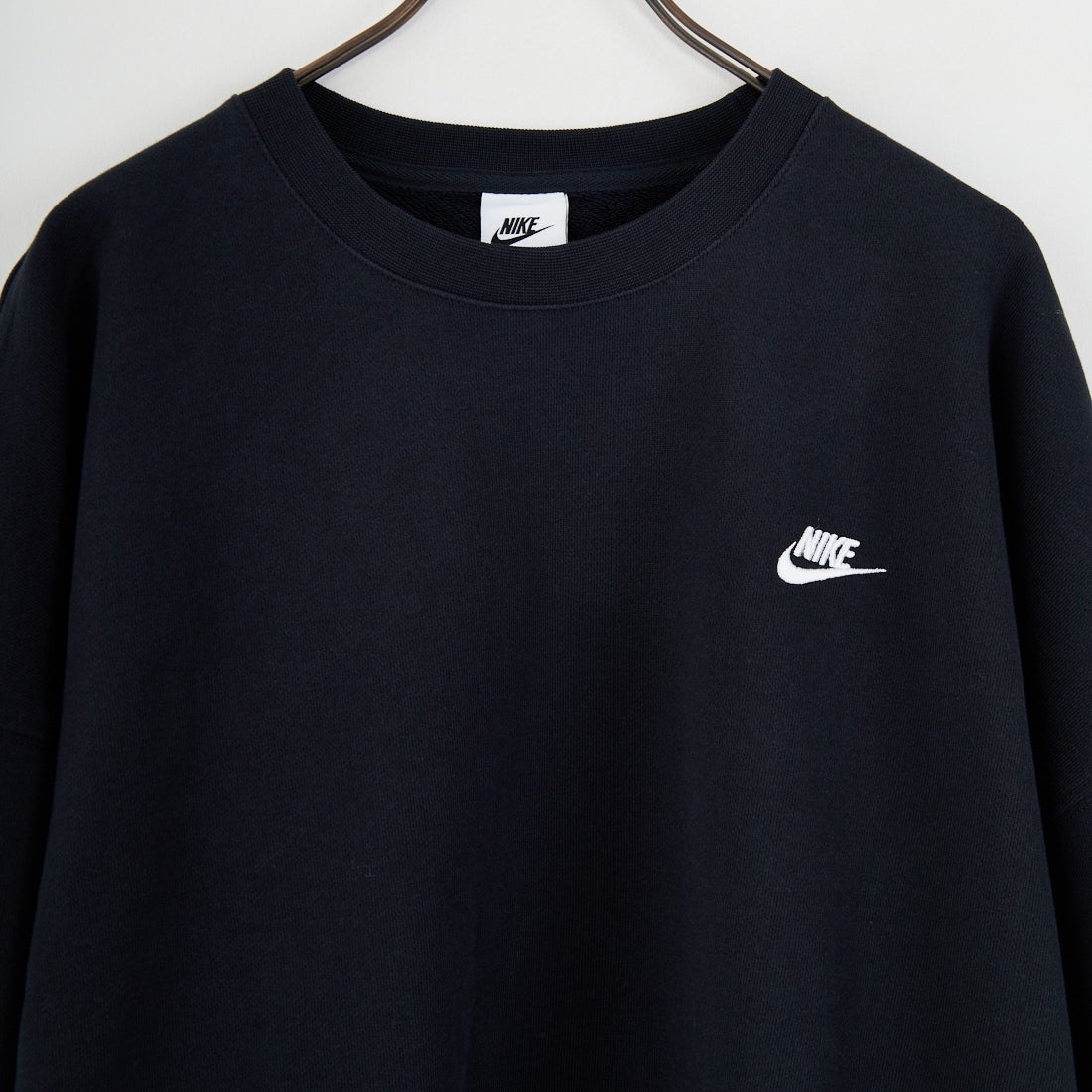 NIKE [ナイキ] クラブフリース クルーネックスウェット [HJ1820] 010 ﾌﾞﾗｯｸ