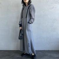 15 MD.GRAY&&モデル身長：160cm 着用サイズ：F&&