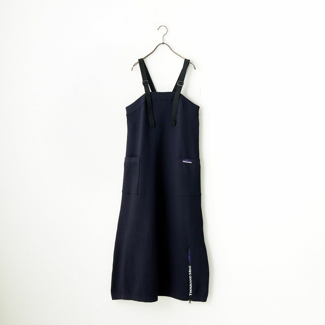 THOUSAND MILE [サウザンド マイル] 別注 ハニカムニットジャンパースカート [TM242PK50352-JF] 79 NAVY