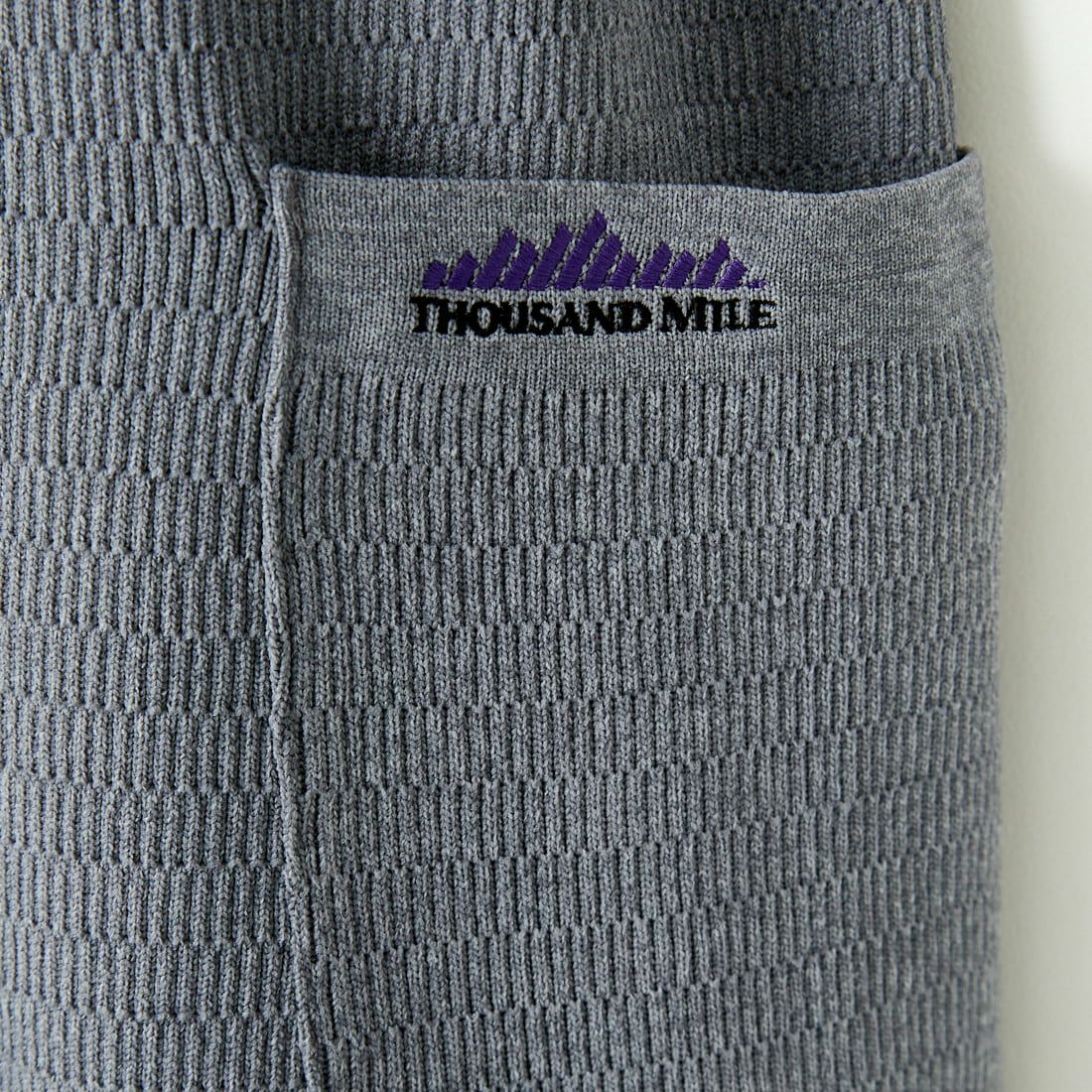 THOUSAND MILE [サウザンド マイル] 別注 ハニカムニットジャンパースカート [TM242PK50352-JF] 15 MD.GRAY