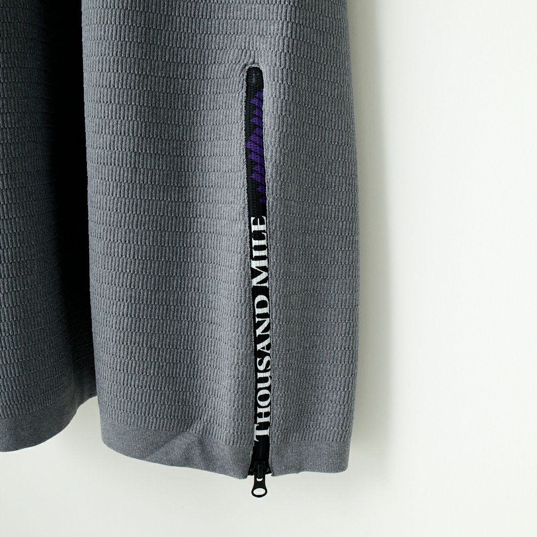 THOUSAND MILE [サウザンド マイル] 別注 ハニカムニットジャンパースカート [TM242PK50352-JF] 15 MD.GRAY