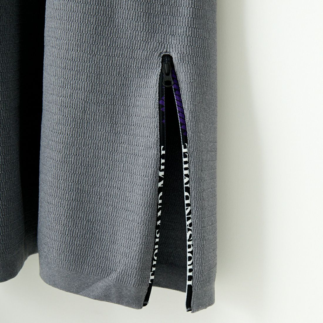 THOUSAND MILE [サウザンド マイル] 別注 ハニカムニットジャンパースカート [TM242PK50352-JF] 15 MD.GRAY