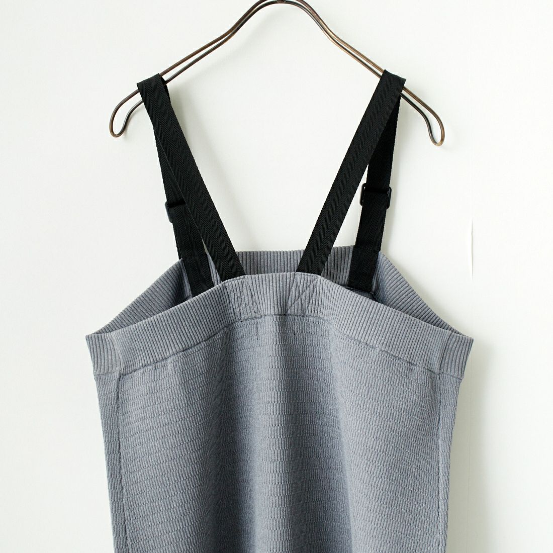 THOUSAND MILE [サウザンド マイル] 別注 ハニカムニットジャンパースカート [TM242PK50352-JF] 15 MD.GRAY