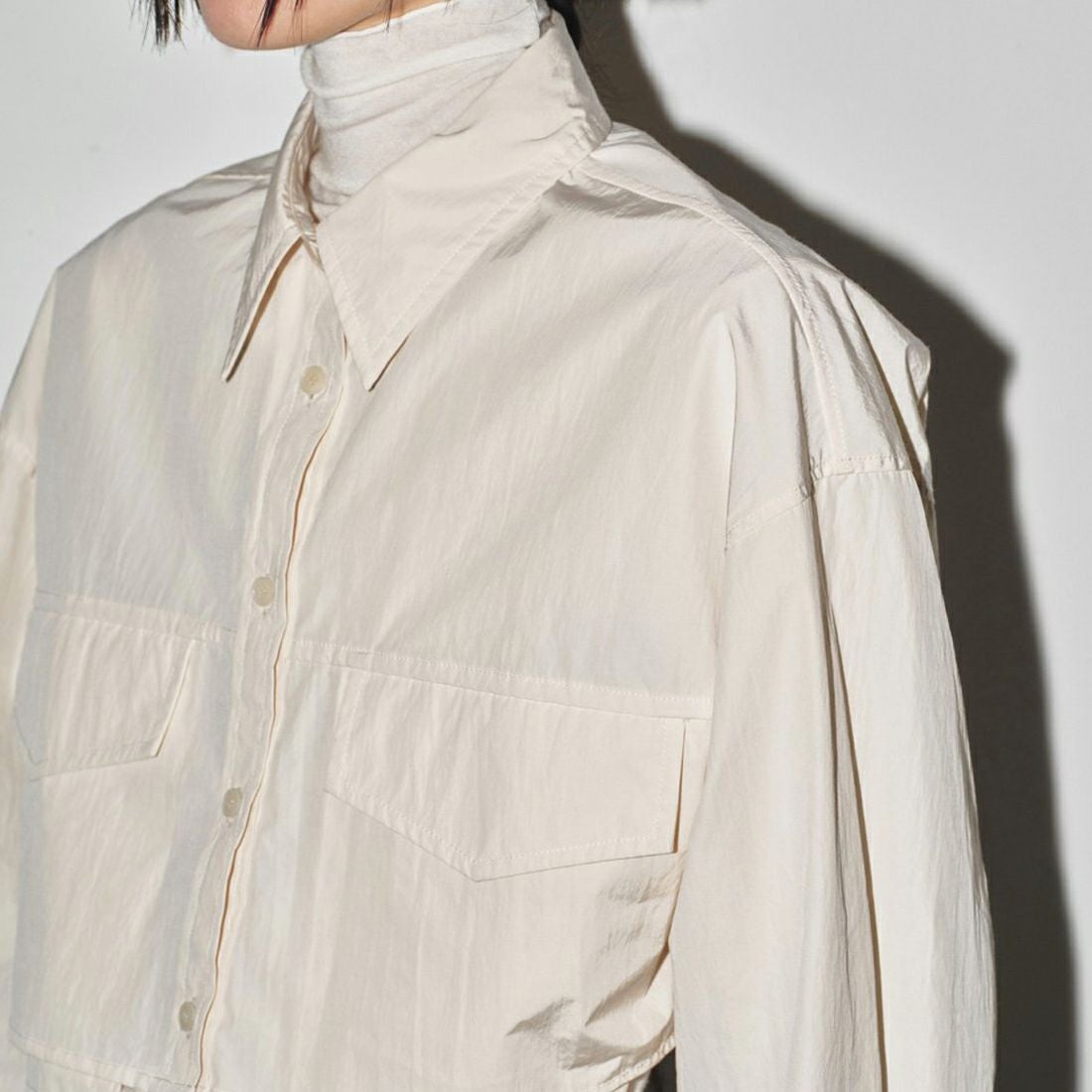 TODAYFUL [トゥデイフル] ポケットショートシャツ [12320418] ECRU
