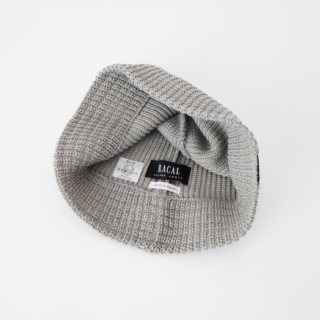 RACAL [ラカル] ニットバケットハット [RL-23-1300] GRAY