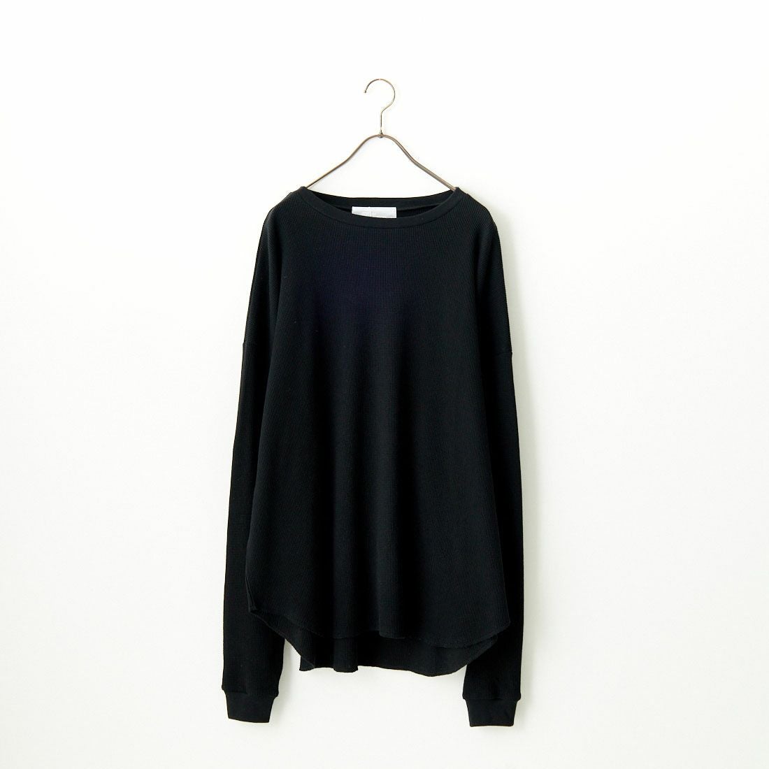 iori [イオリ] 別注 サーマルロングスリーブTシャツ [IP78-JF] BLACK