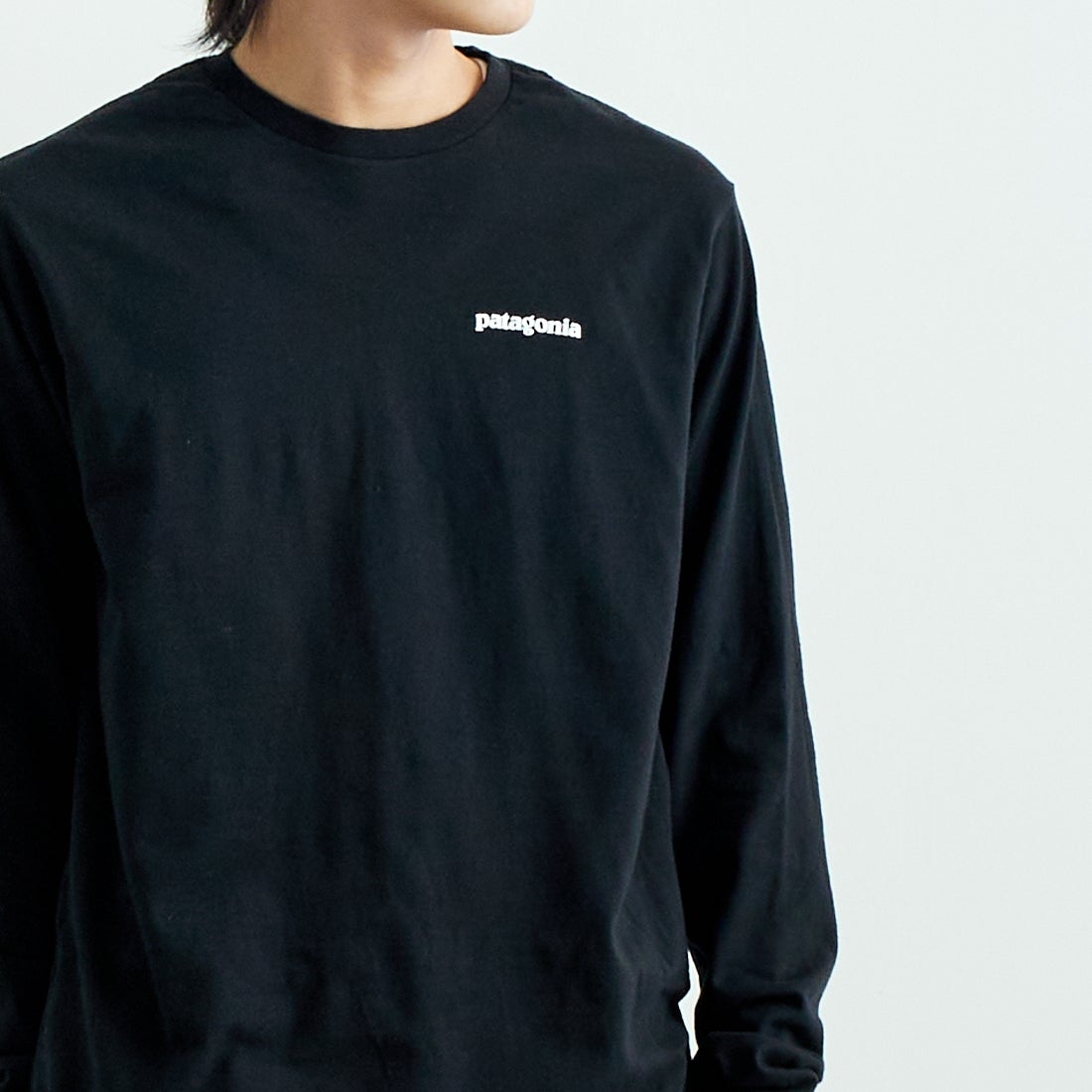 patagonia [パタゴニア] メンズ ロングスリーブ P-6ロゴ レスポンシビリティーTシャツ [38518] BLK