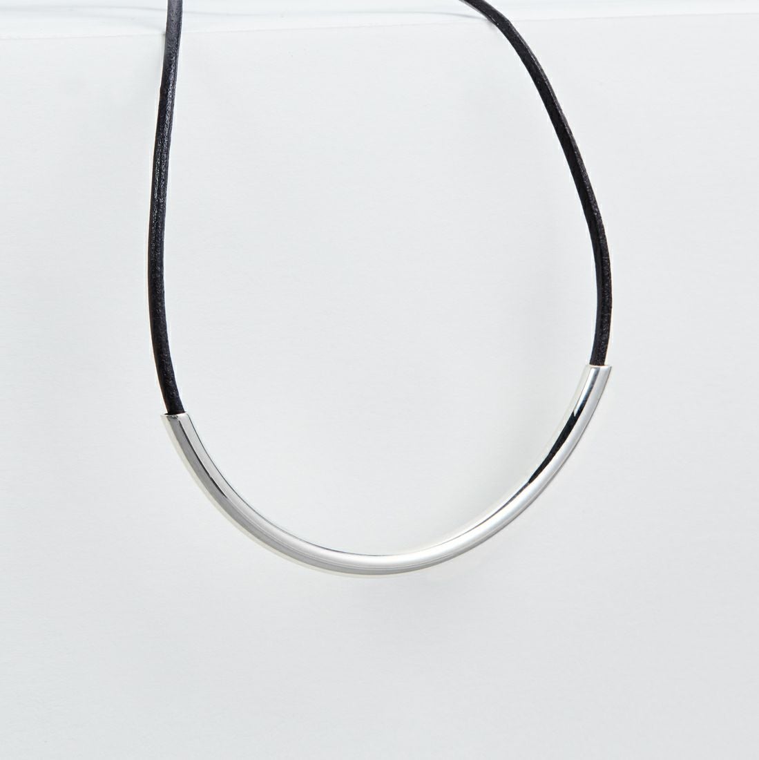 XOLO JEWELRY [ショロジュエリー] ラウンドレザーネックレス [XOLN002-50] BLACK