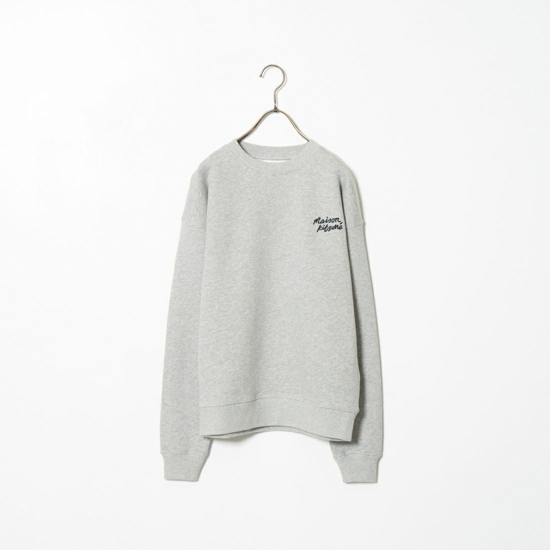 MAISON KITSUNE [メゾン キツネ] ハンドライティング コンフォートスウェットシャツ [MW00314KM0307] O121 L.GRY