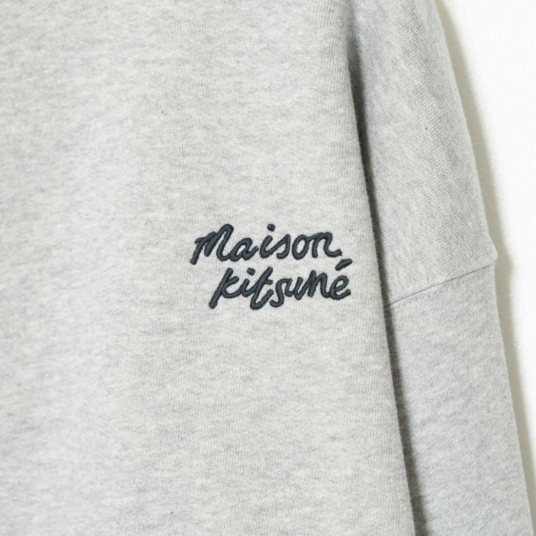 MAISON KITSUNE [メゾン キツネ] ハンドライティング コンフォートスウェットシャツ [MW00314KM0307] O121 L.GRY