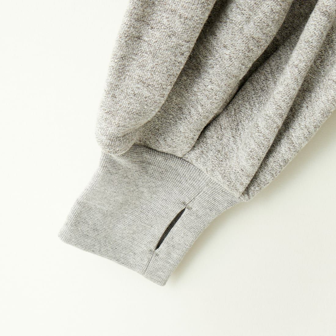 Americana × JEANS FACTORY [アメリカーナ × ジーンズファクトリー] 別注 ボリュームスリーブ ロゴプリントラグランスウェット [ASO-746-2-JF] ﾓｸｸﾞﾚｰ