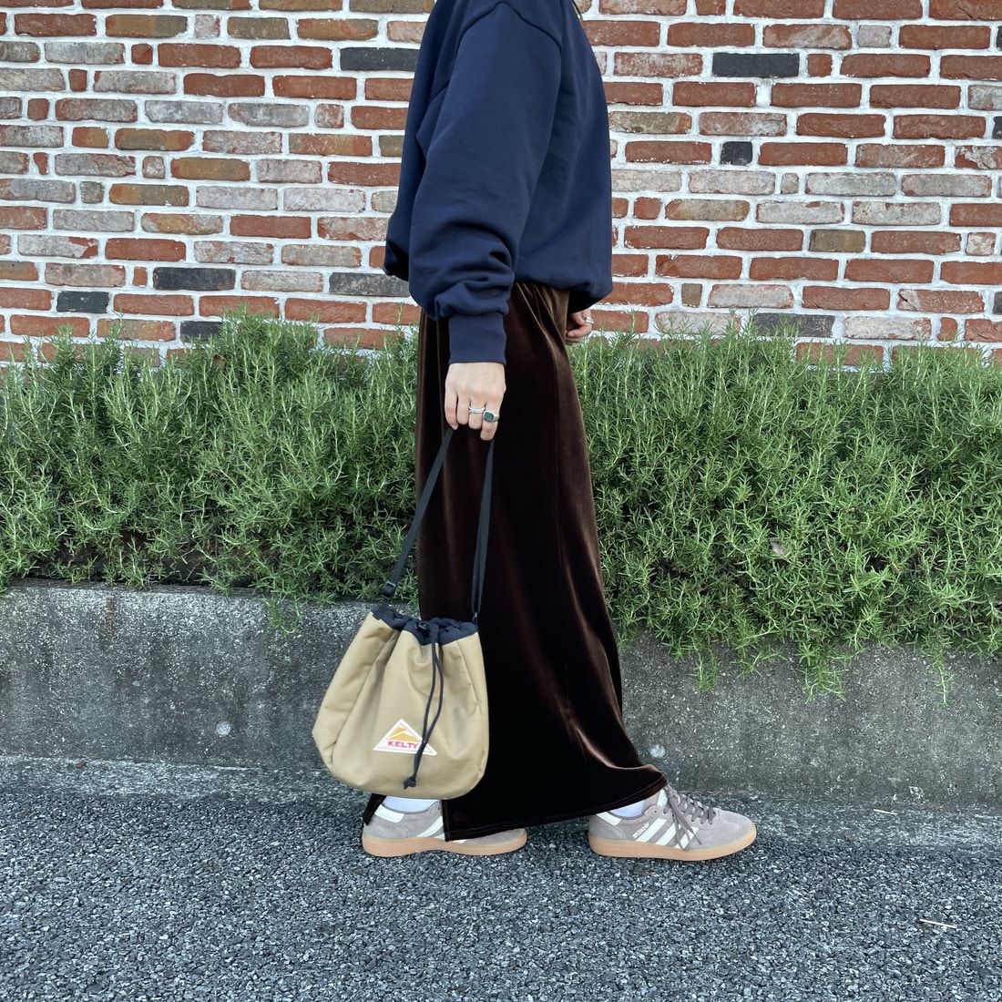 KELTY [ケルティ] リバーシブル巾着バッグ [32592465] MOCHA