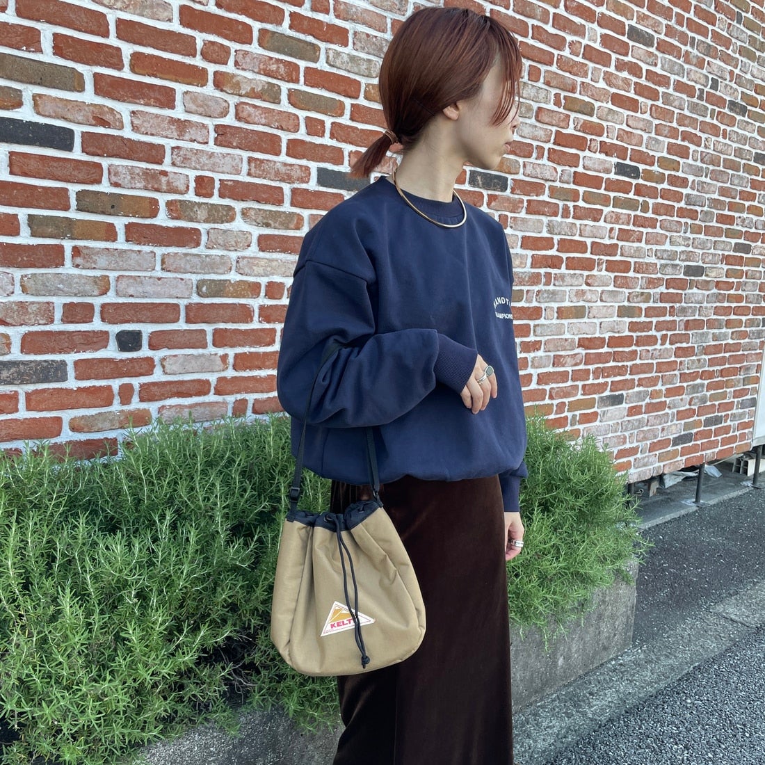KELTY [ケルティ] リバーシブル巾着バッグ [32592465]｜ジーンズ