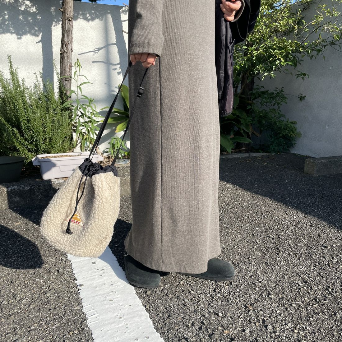 KELTY [ケルティ] リバーシブル巾着バッグ [32592465] BLACK