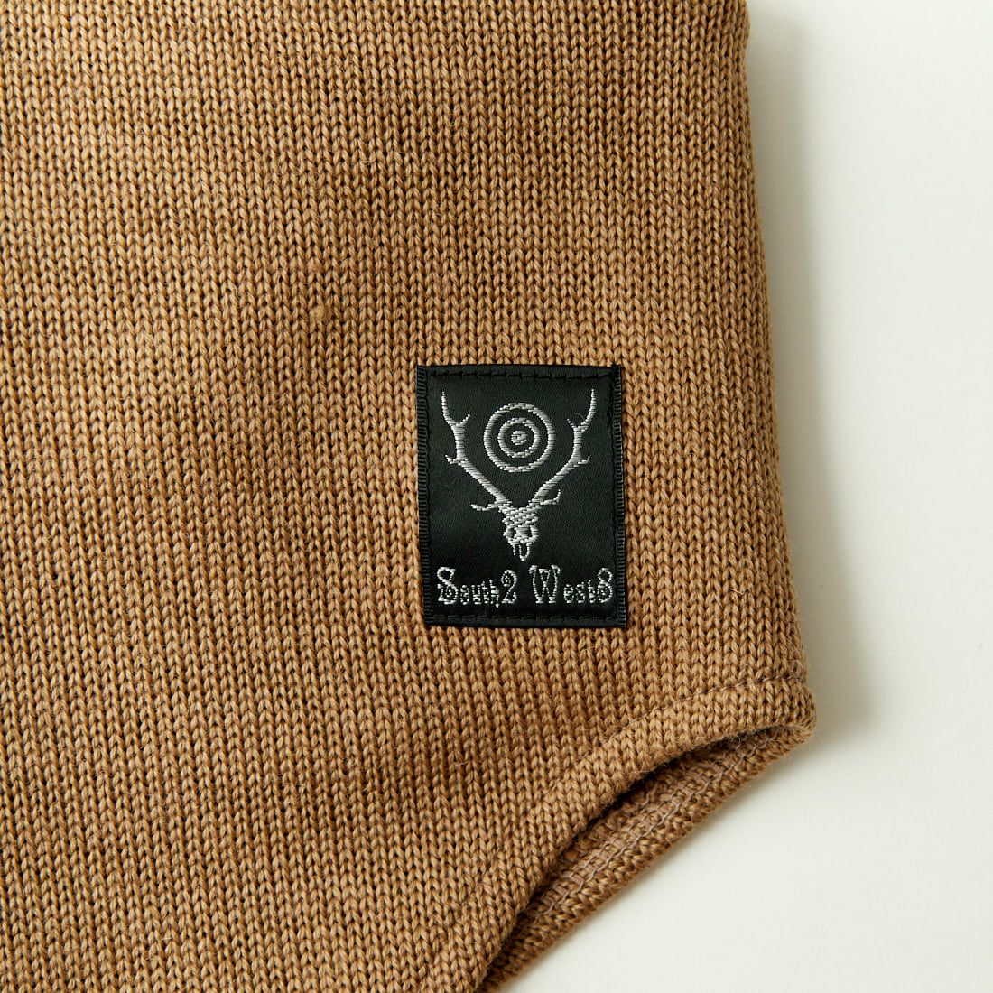 South2West8 [サウスツーウエストエイト] ニットフーディ [PU433] A MOCHA