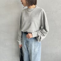 06 GRAY&&モデル身長：159cm 着用サイズ：F0&&