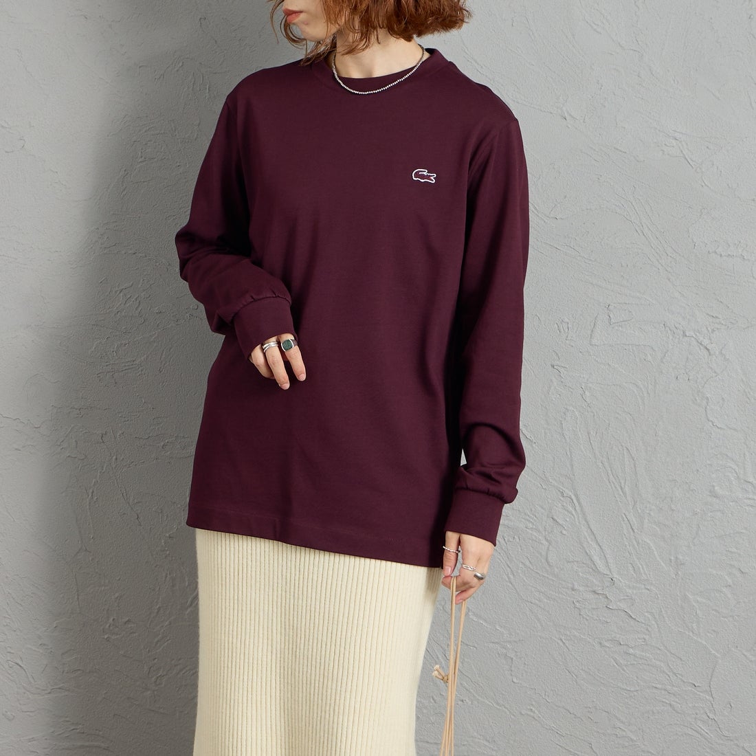3KE BROWN&&モデル身長：158cm 着用サイズ：2&&