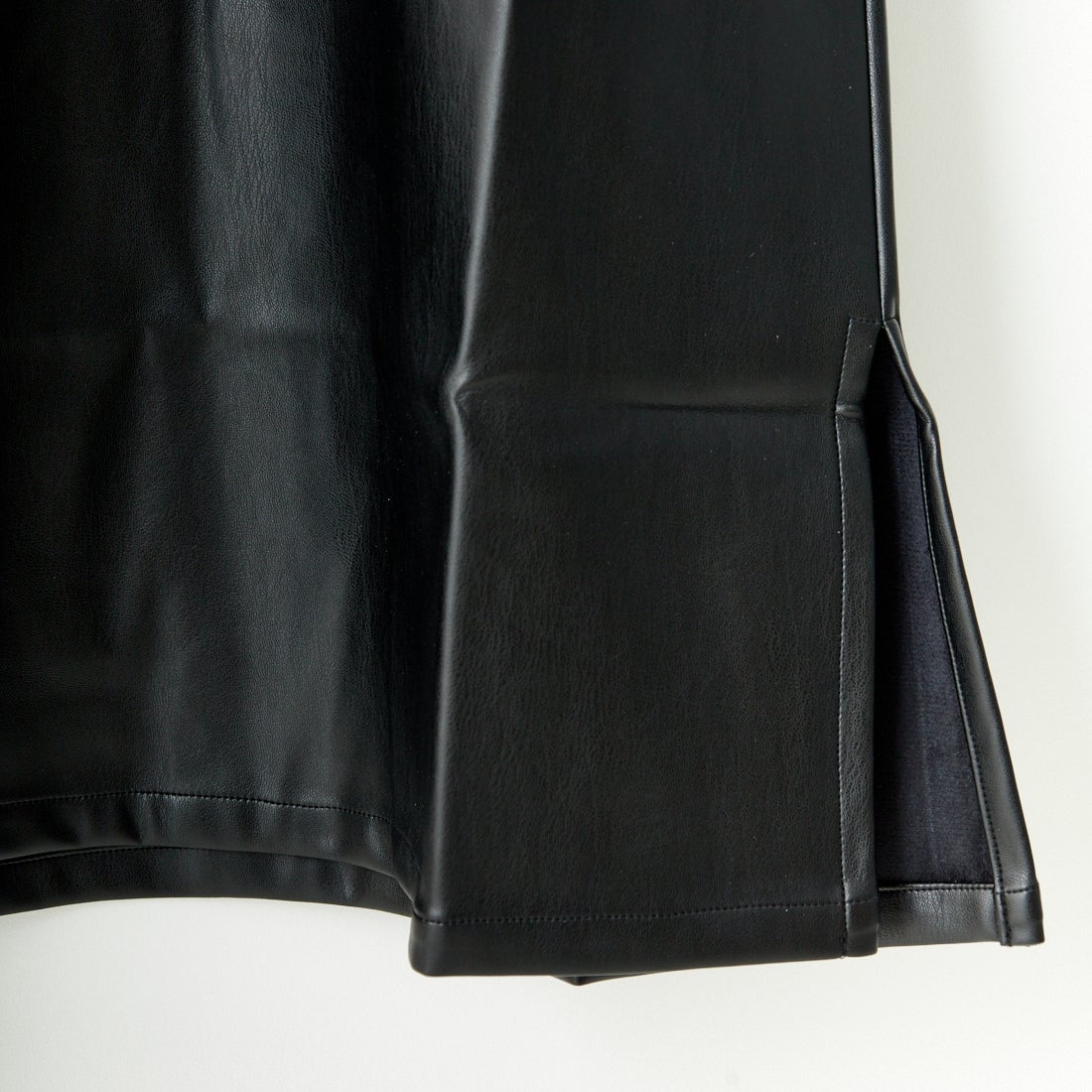 Kelen [ケレン] 2WAYエコレザー ストラップドレス [LKL24FOP2071] BLACK