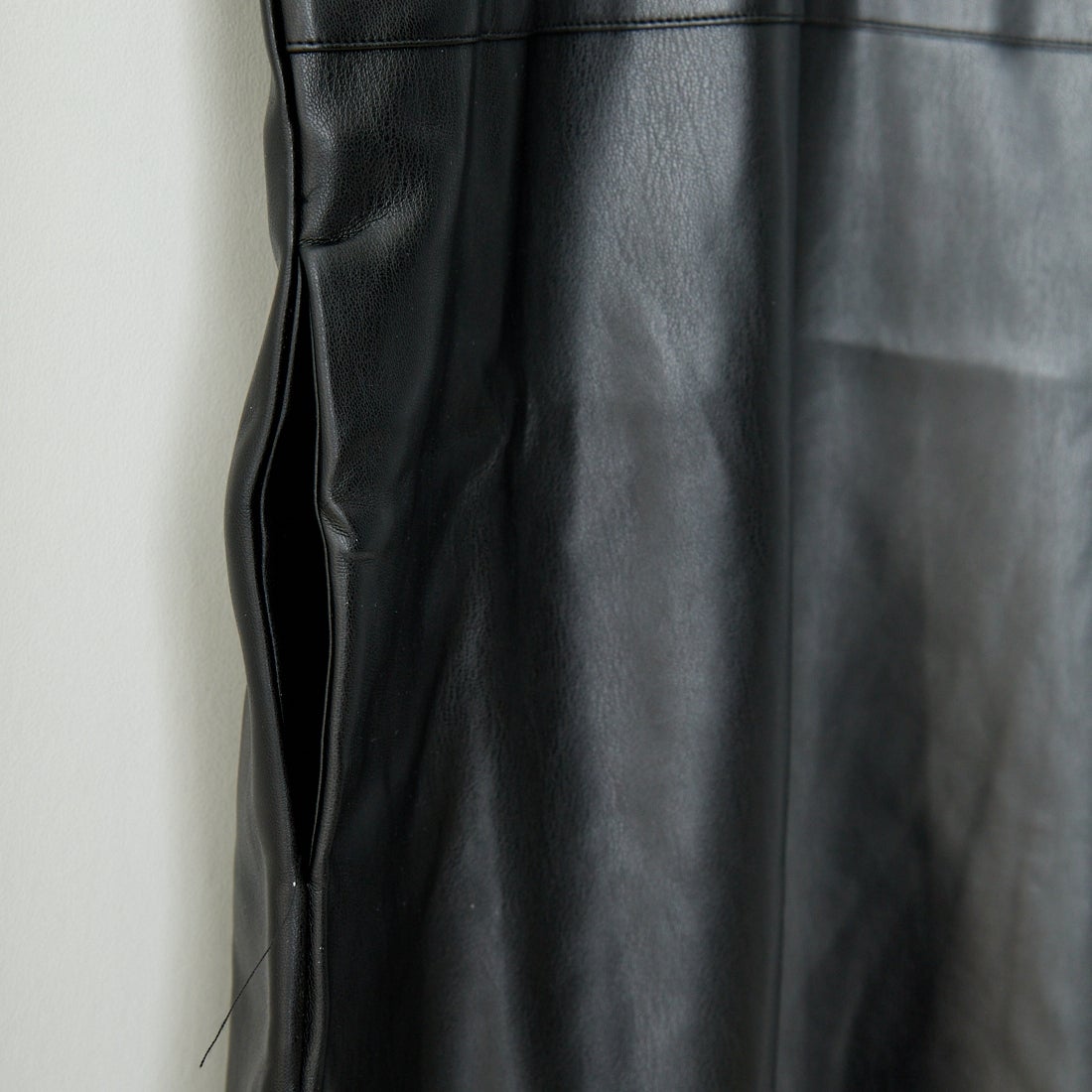 Kelen [ケレン] 2WAYエコレザー ストラップドレス [LKL24FOP2071] BLACK