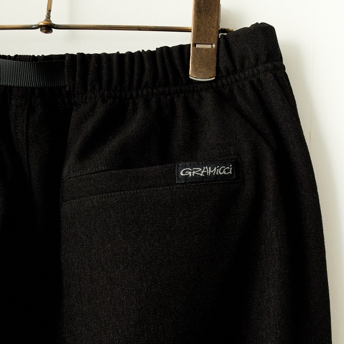 GRAMiCCi [グラミチ] 別注 ウールライク エブリデイパンツ [GUP4-F1024-JF] BLACK