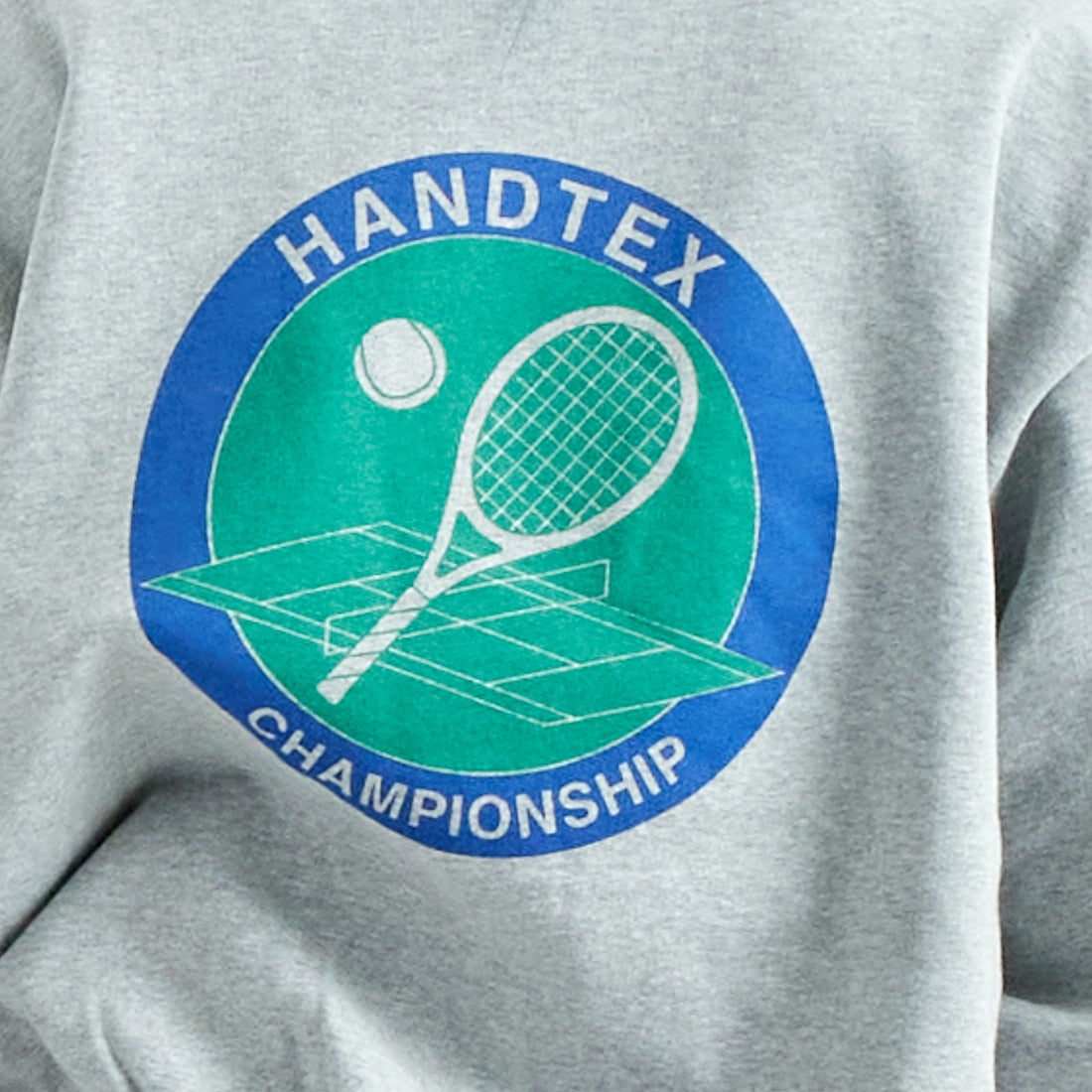 HANDTEX [ハンドテックス] 別注 スポーツクラブスウェット [HT12-CST-IN4-JF] TENNIS GRE