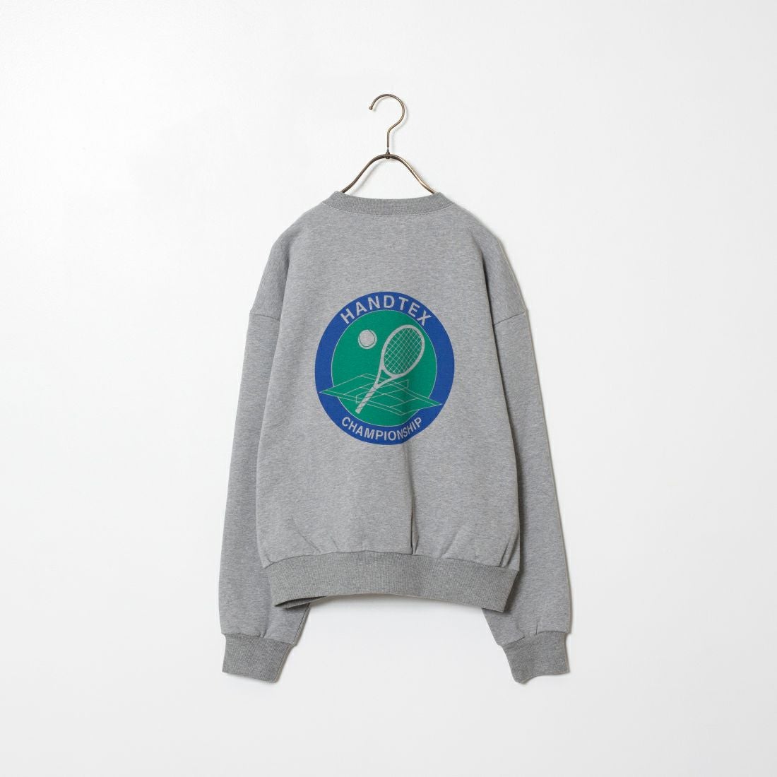 HANDTEX [ハンドテックス] 別注 スポーツクラブスウェット [HT12-CST-IN4-JF] TENNIS GRE