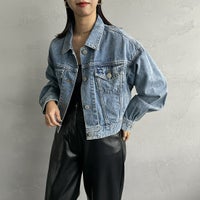 98 L.BLUE&&モデル身長：163cm 着用サイズ：F&&