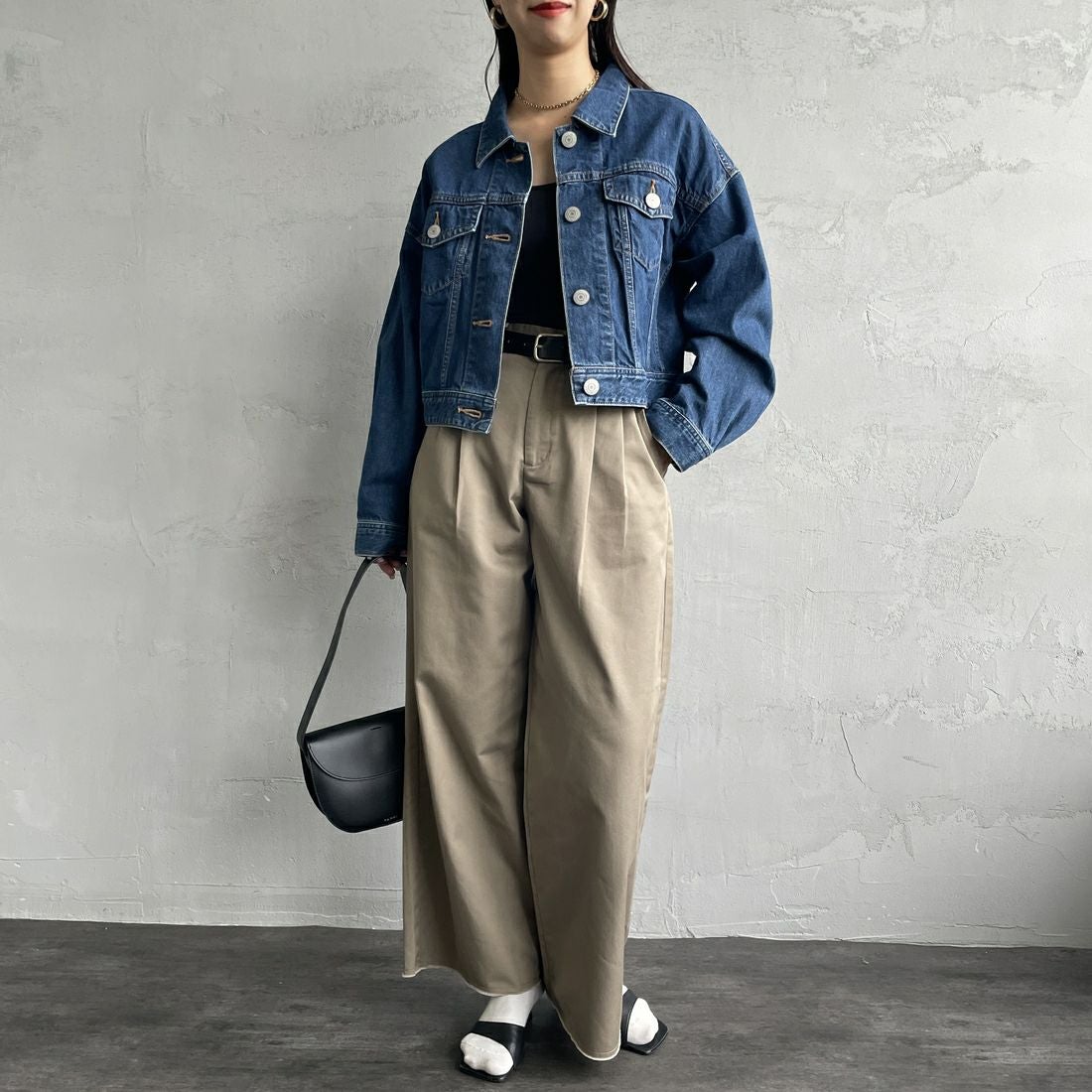 SOMETHING [サムシング] ビッグディティール デニムジャケット [ST118