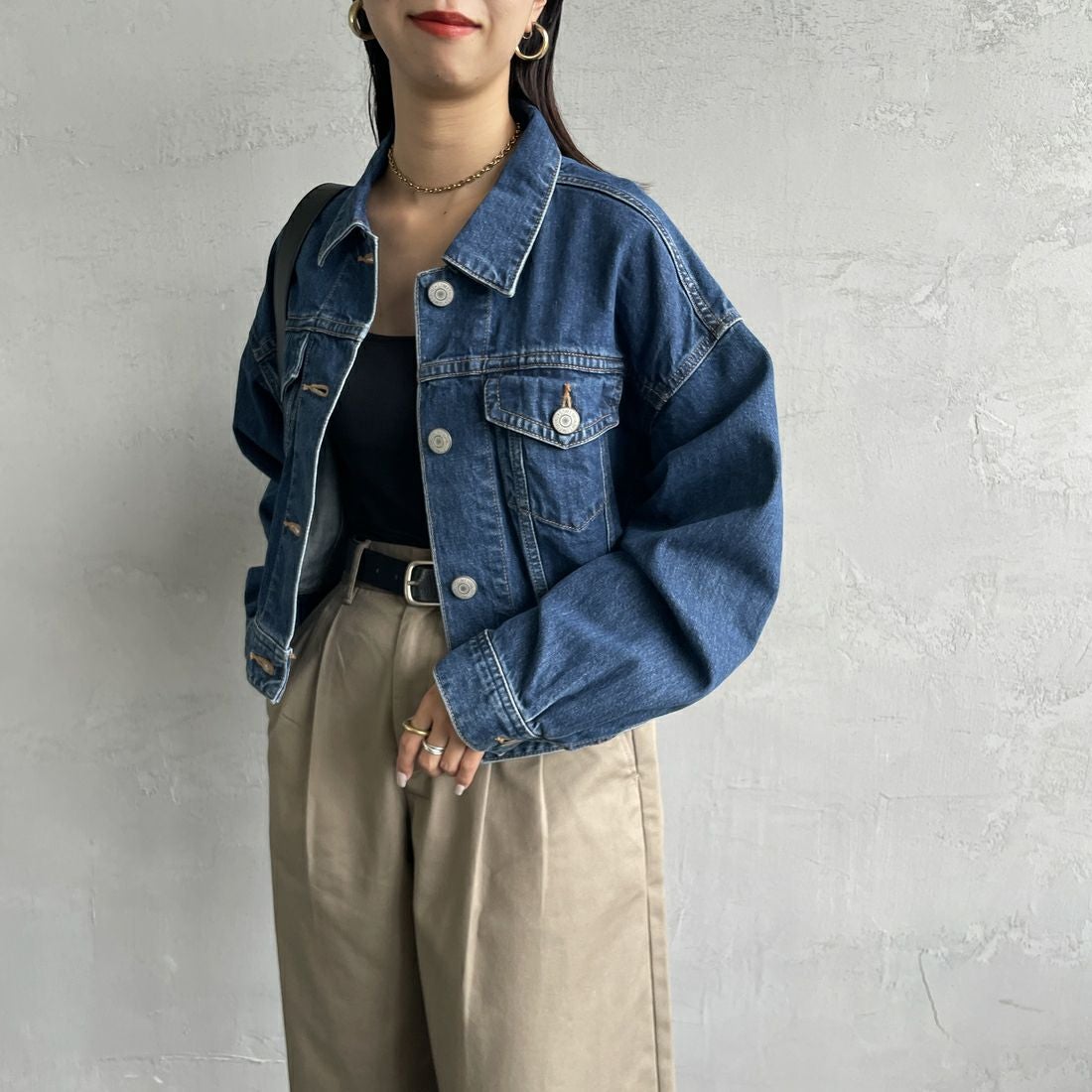 SOMETHING [サムシング] ビッグディティール デニムジャケット [ST118